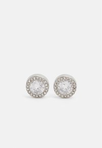 EARRINGS ESSENTIAL - Naušnice - silver-coloured/white