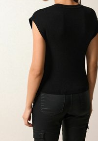 Next T-shirts basic - black