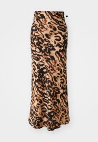 SKIRT - Fustă maxi - beige/black