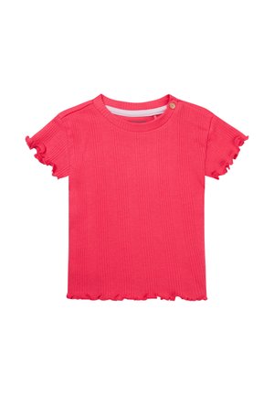 Print T-shirt - raspberry