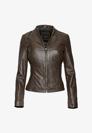 bugatti Giacca di pelle - dunkelbraun