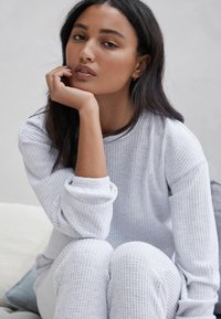 Next SOFT WAFFLE LONG SLEEVE - Nattplagg set - grey
