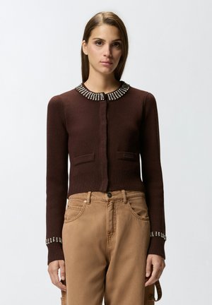 SPEZZINO - Cardigan - flea brown