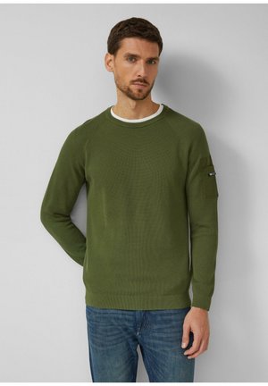 PULLOVER - Trui - olivgrün