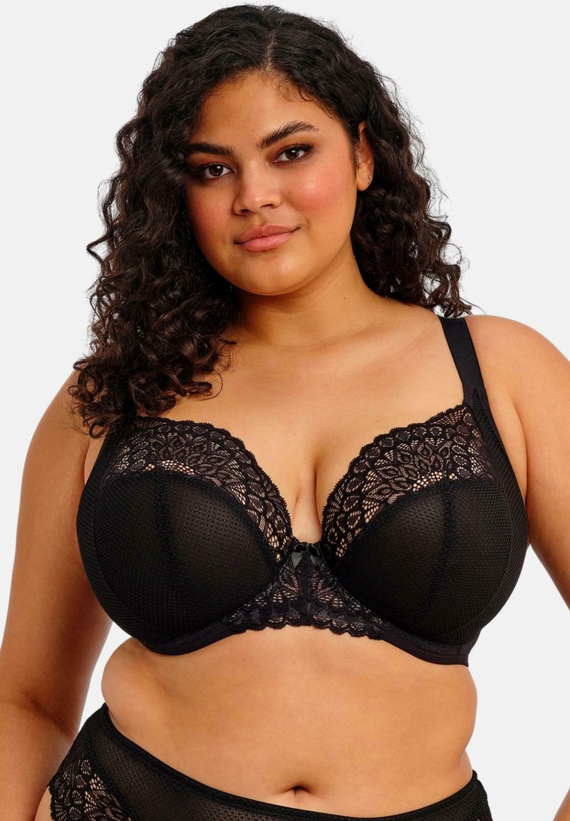 Elomi TIERNIE - Sujetador sin tirantes/multiescote - black