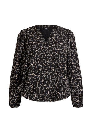LANGÄRMELIGE  - Blouse - black w birch