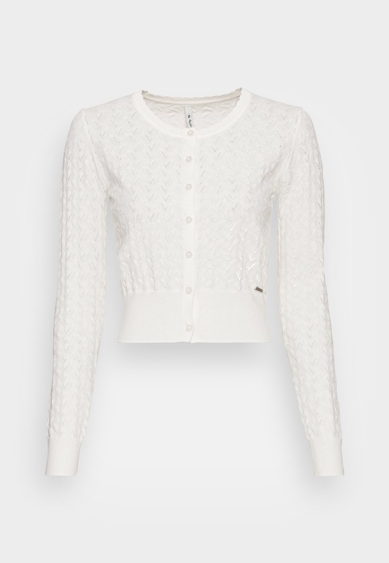 Damen Strickjacken | Pepe Jeans BONELL Strickjacke mousse/offwhite - XB99276 Damen Strickjacken | Pepe Jeans BONELL Strickjacke mousse/offwhite - XB99276