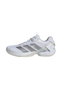 ADIZERO UBERSONIC  - Multicourt tennis shoes - cloud white   silver metallic   cloud white