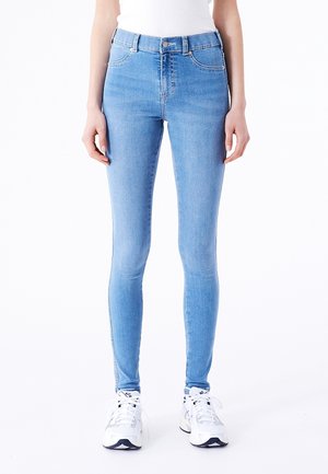 Vaqueros pitillo - light-blue denim