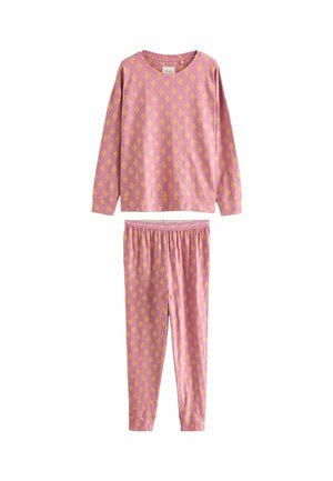 REGULAR FIT - LONG SLEEVE SET - Nattplagg set - pink foil