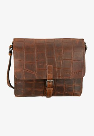 bugatti NEVIO MESSENGER - Schoudertas - cognac