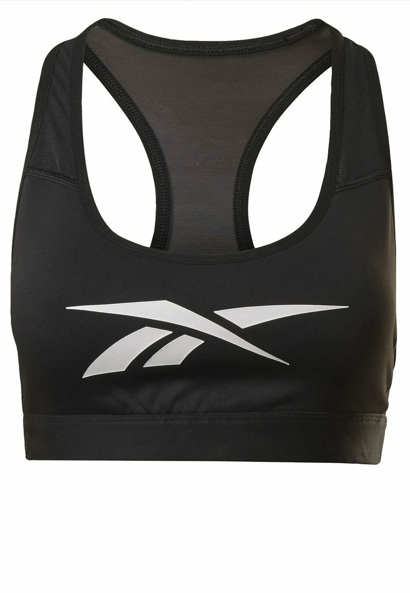 Reebok Sport-bh met medium support zwart