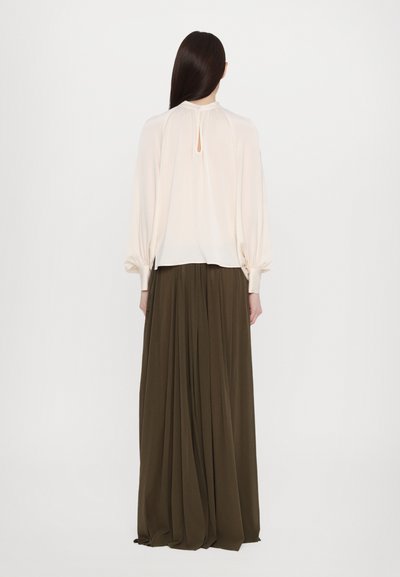 Filippa K STAND COLLAR  - Blouse - cream