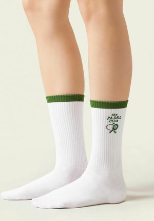 Sokken - grun d white green padel sunday club