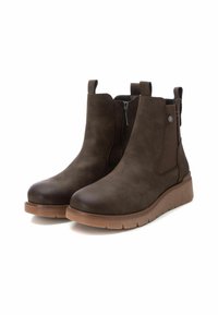 Refresh Botines de cuña - brown