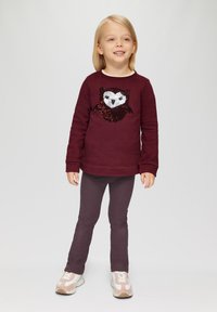 s.Oliver MIT WENDEPAILLETTEN - Sweater - pink