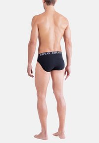 Replay 2 PACK - Slip - grey melange/black