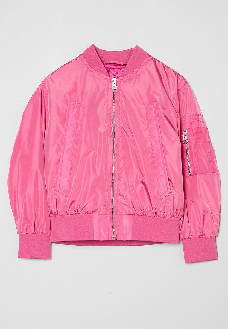 MM6 Maison Margiela Bomberjacks donkerroze