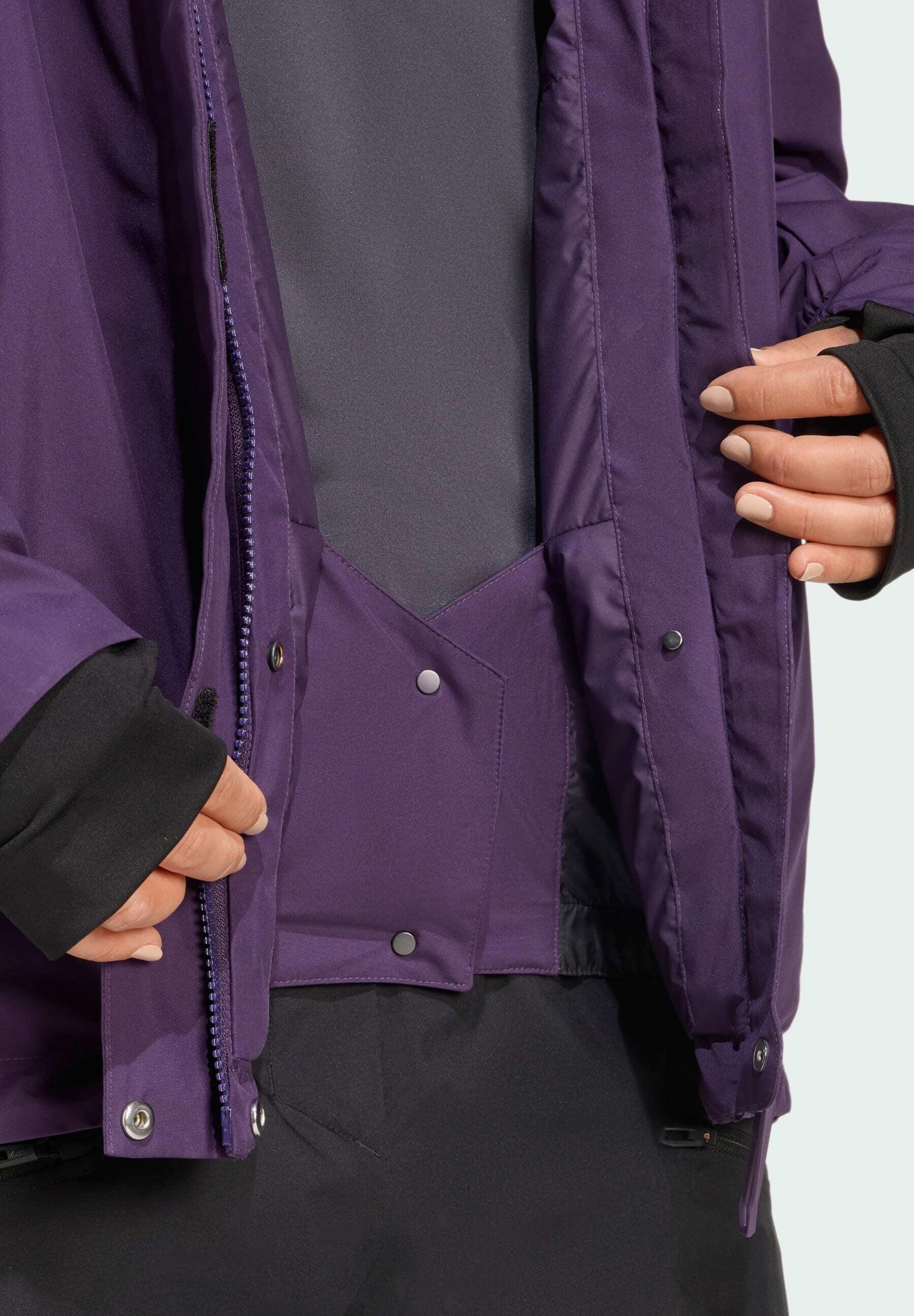 adidas Terrex Ski jacket - aurora plum/purple - Zalando.co.uk