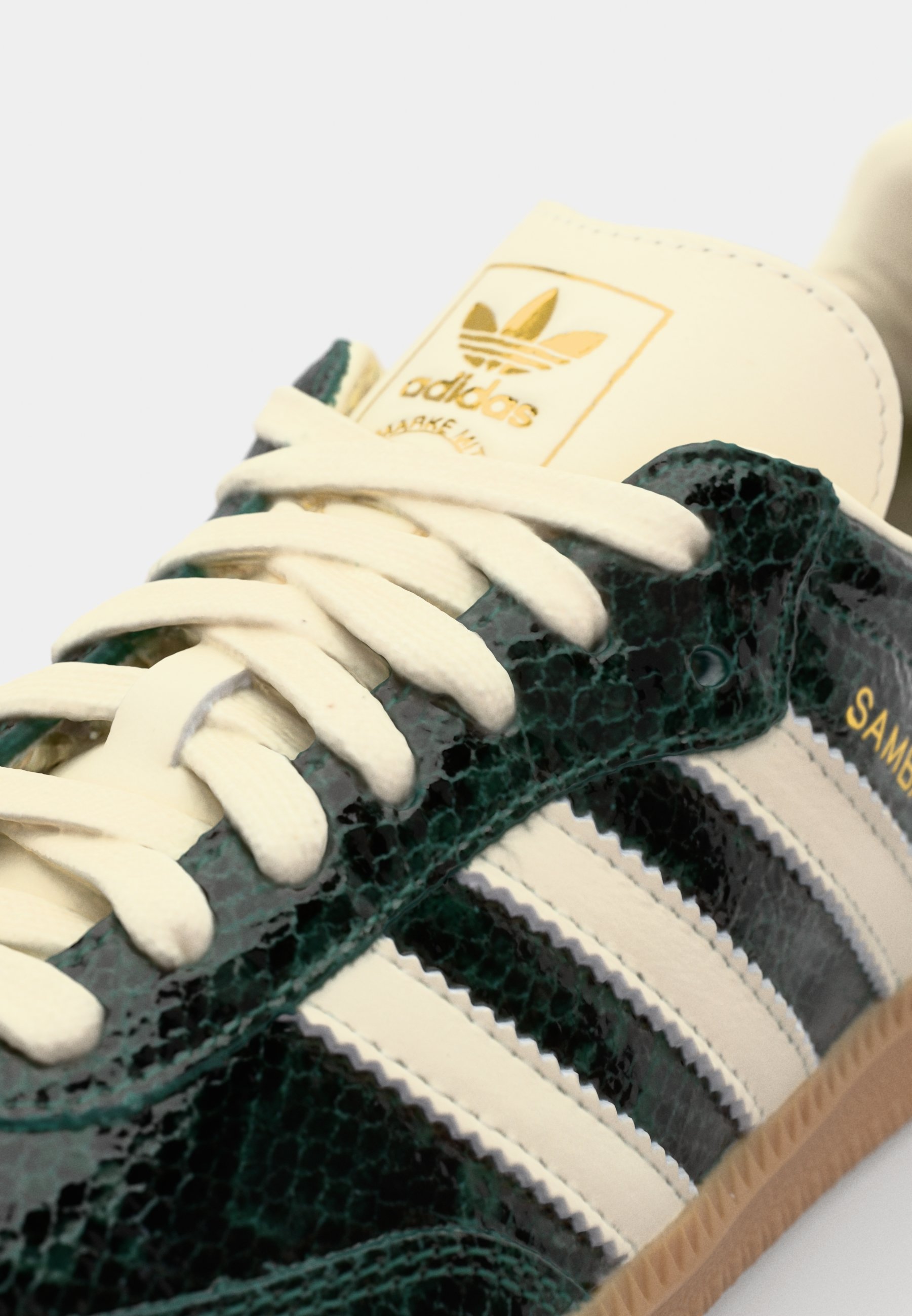 g*能様 adidas SAMBA OG W スニーカー Adidas Samba OG Collegiate Green Gum - ID2054 - Pełna rozmiarówka