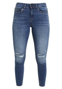 Noisy May Petite Jeans Skinny Fit - blue denim