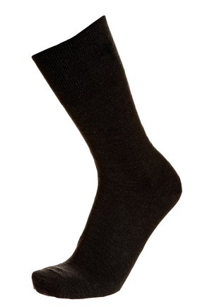 AIRPORT VIRGIN WOOL, COTTON - Socken - anthrazit