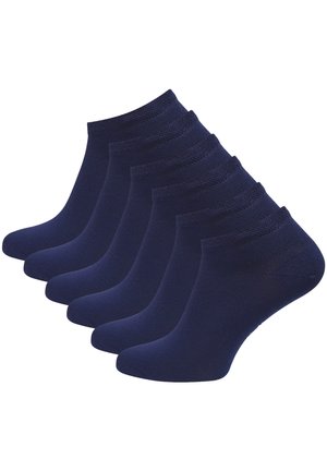 BAMBUS 6 PAAR - Trainer socks - marineblau