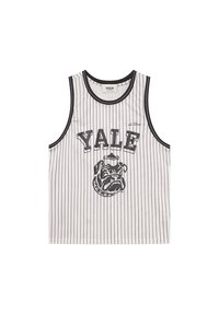 SILAS BULLDOG TANK UNISEX - Top - ivory/black