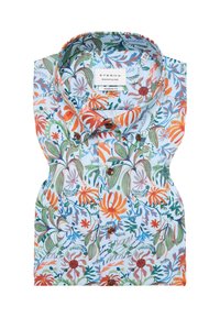 Eterna FLORALES PRINTHEMD - MODERN FIT - Overhemd - grün