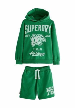 REGULAR FIT-SET - Tracksuit - green