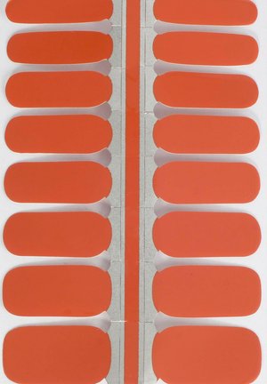 VARGU LAUED NAGELFOLIEN SOLID STATEMENT - Nail stickers - creamy red beauty