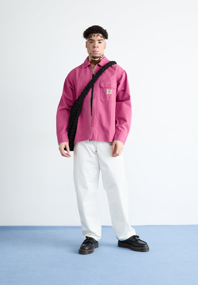Carhartt WIP RAINER - Summer jacket - magenta garment dyed/pink 