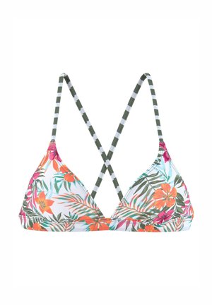 TRIANGEL - Bikini top - weiß bedruckt