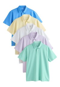 Niewybrane, white yellow pink green lilac
