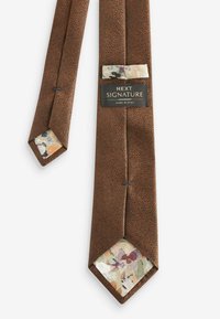 Next SIGNATURE MADE IN ITALY STANDARD - Corbata - bronze brown