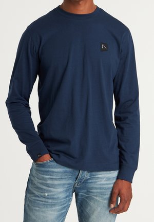 Langærmet T-shirt - dark blue
