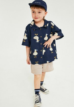 Minories, PATTERNED MUSLIN SHIRT UNISEX - Skjorter - blue