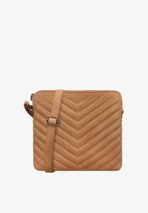 Gusti Leder, SMALL WOMAN HANDBAG ALINE - Käekott - hellbraun