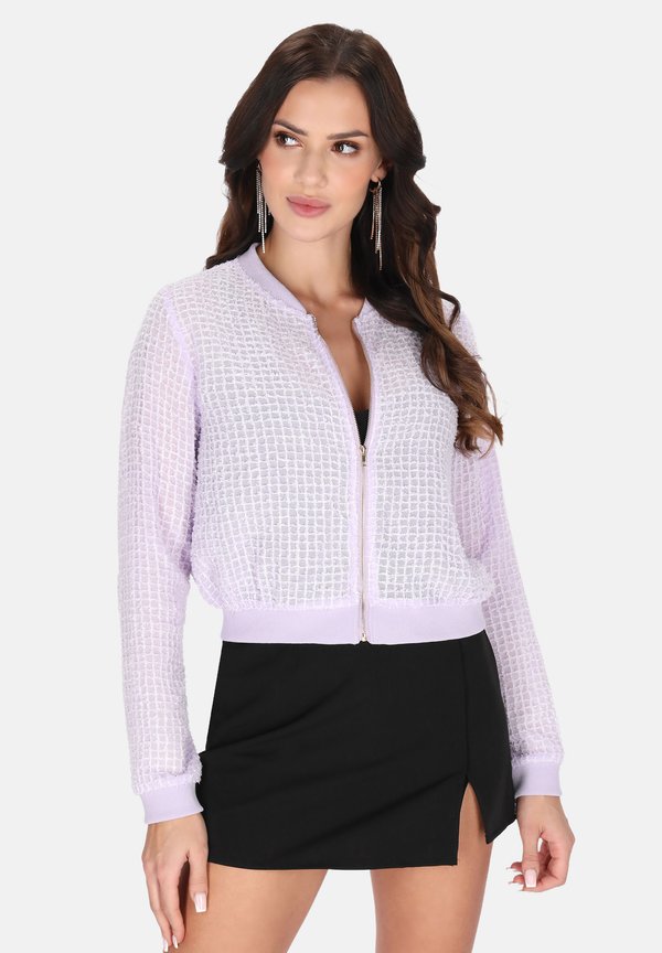 Bomberjacke - violet