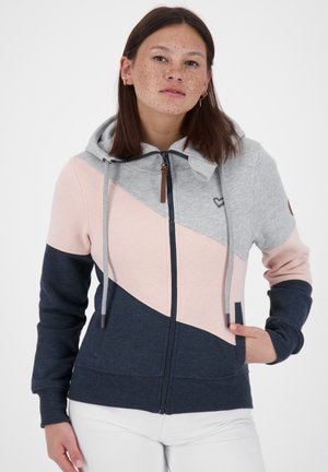 STEFFIAK  - Sweat zippé - marine melange