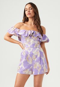 BWLDR EDEN PLAYSUIT - Kombinezon - lilac jacquard