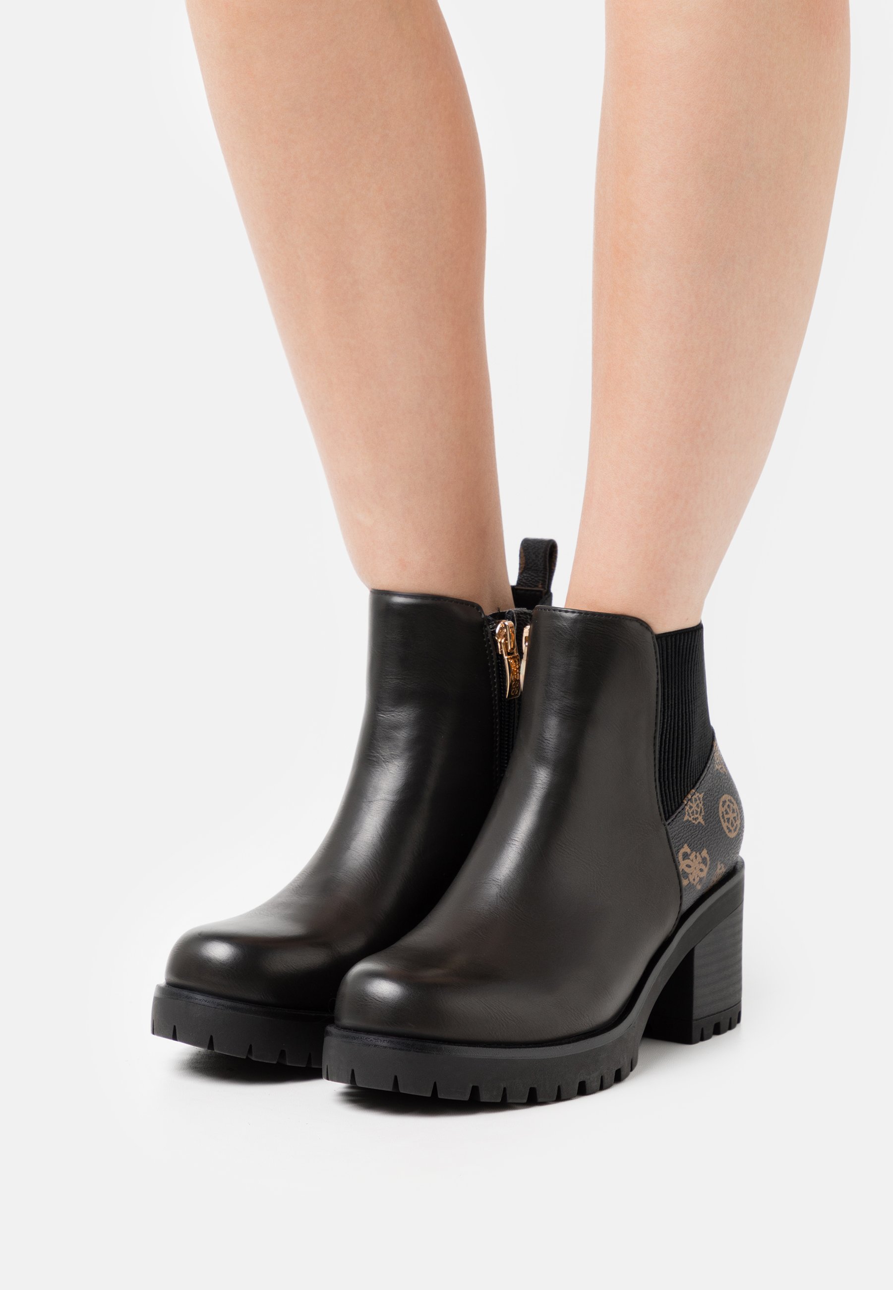 guess black bria boots