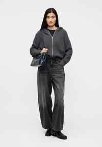 Won Hundred GLASGOW HOOD - Gilet - blackened pearl