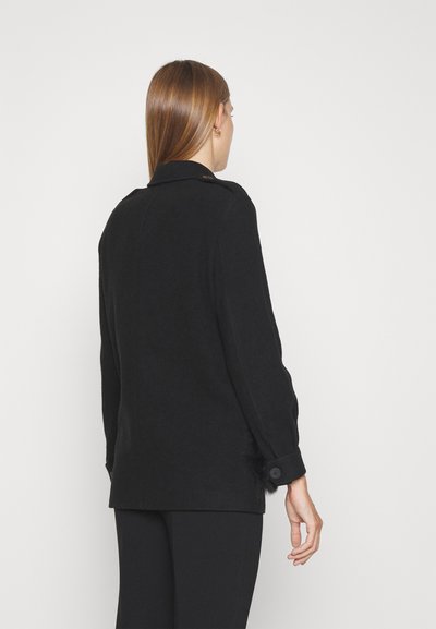 STUDIO ID MACI CAR SHORT WITH POCKETS - Κοντό παλτό - black