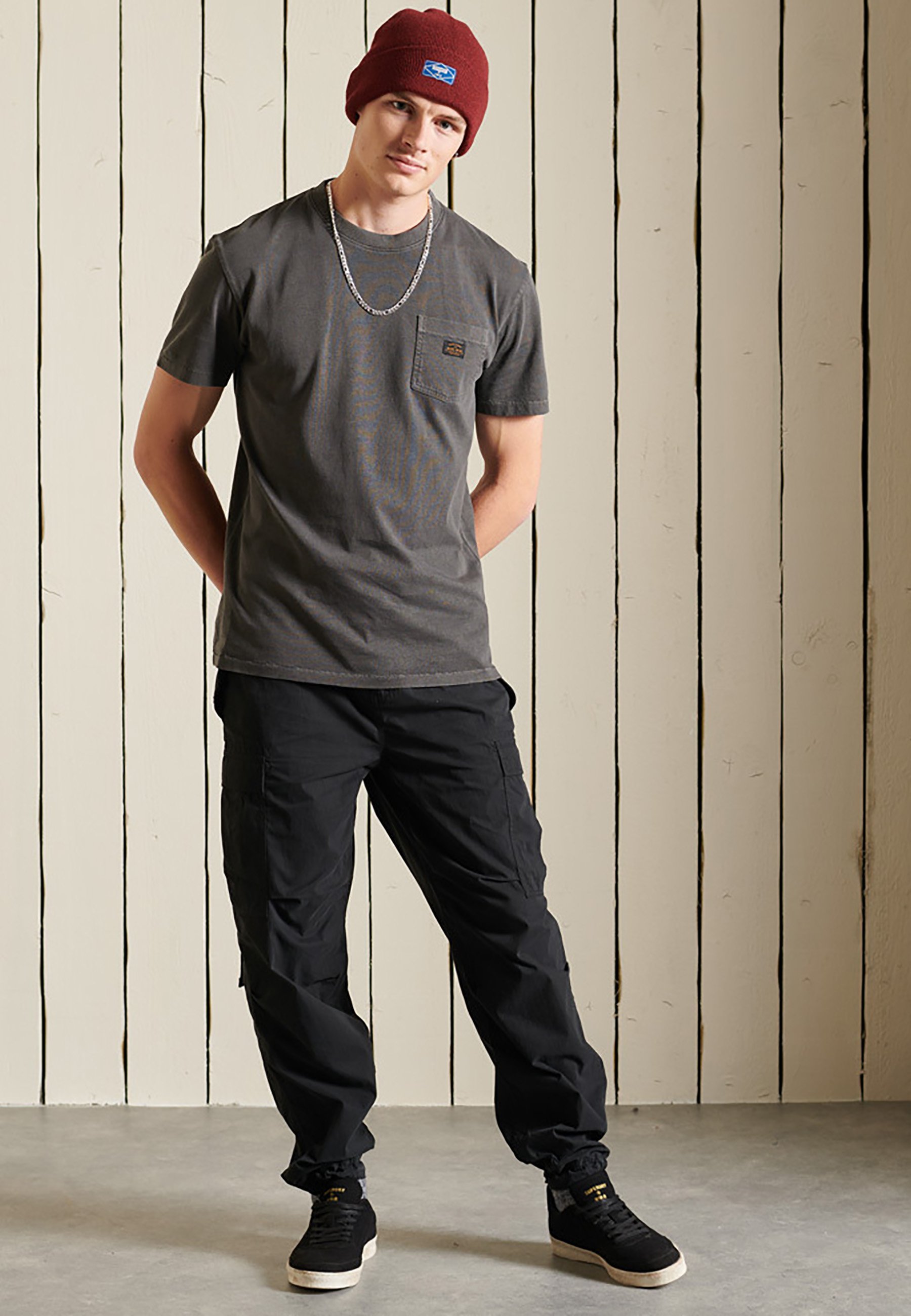 Men ORGANIC VINTAGE WORKWEAR POCKET - Basic T-shirt Men ORGANIC VINTAGE WORKWEAR POCKET - Basic T-shirt