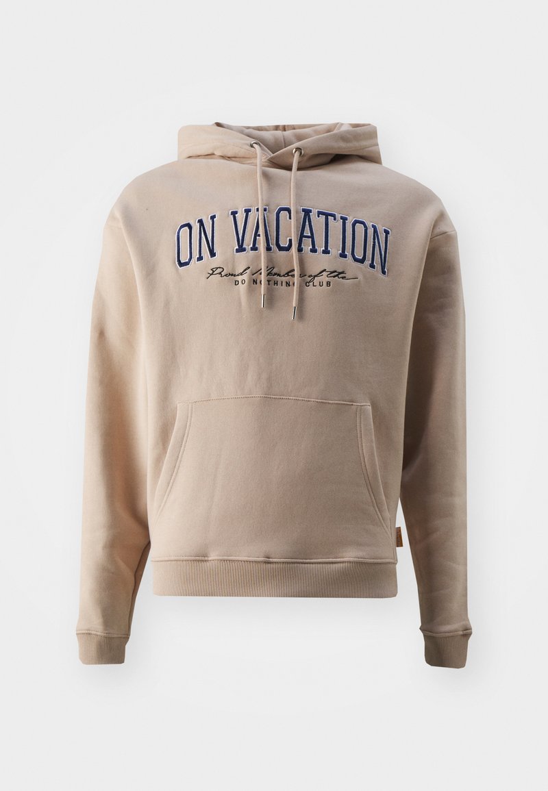 On Vacation Hoodie zandkleur On Vacation Hoodie zandkleur