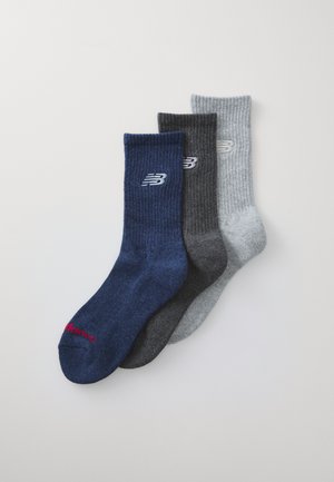EMBROIDED LOGO MIDCALF UNISEX 3 PACK - Zeķes - multi