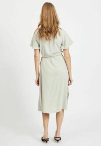VILA VILOVIE WRAP DRESS - Vestido de dia - dove