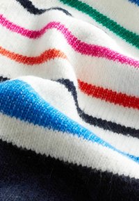 Next STRIPE THROUGH REGULAR FIT - Adīta jaka - white rainbow