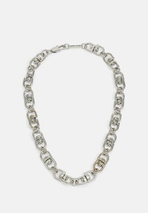 SWIVEL CHAIN NECKLACE UNISEX - Halskæder - silver-coloured